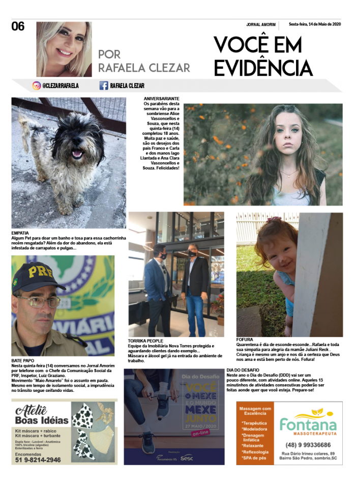 Jornal Amorim 4696 Sexta 15-05-2020