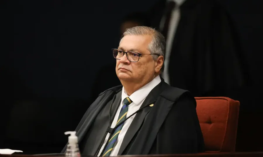 Moraes abre inquérito para apurar ameaças a Flávio Dino O Ministro Flávio Dino durante evento no STF