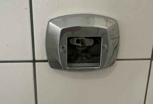 Imagens da fiscalização realizada pelo Ministério Público nas unidades de saúde do município de Sombrio.