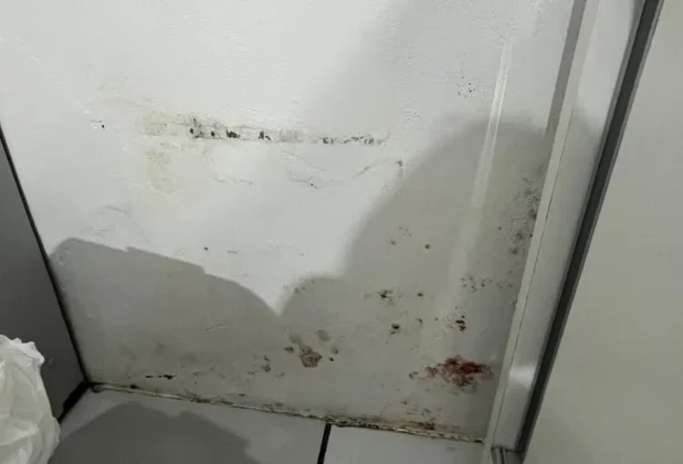 Imagens da fiscalização realizada pelo Ministério Público nas unidades de saúde do município de Sombrio.
