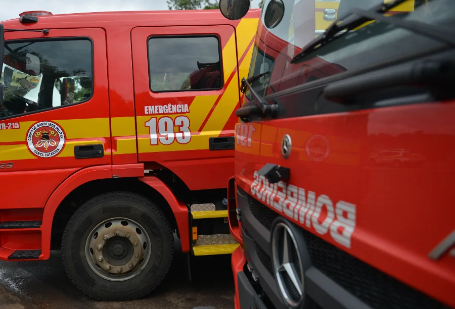 Sombrio: Colisão entre motos deixa um ferido grave