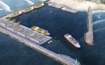 Avanços no licenciamento ambiental do Porto de Arroio do Sal Porto meridional de Arroio do Sal - projeto no mar