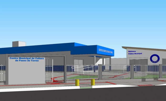 WhatsApp Image 2025-11-10 at 09.55.16 Imagem do projeto de como ficará a revitalização do centro de cultura de Passo de Torres