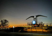 PS abre vagas em diversas áreas em Balneário Gaivota Foto da entrada da cidade de balneario gaivota