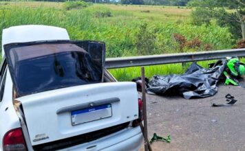 Motociclista morre em colisão na Estrada do Mar