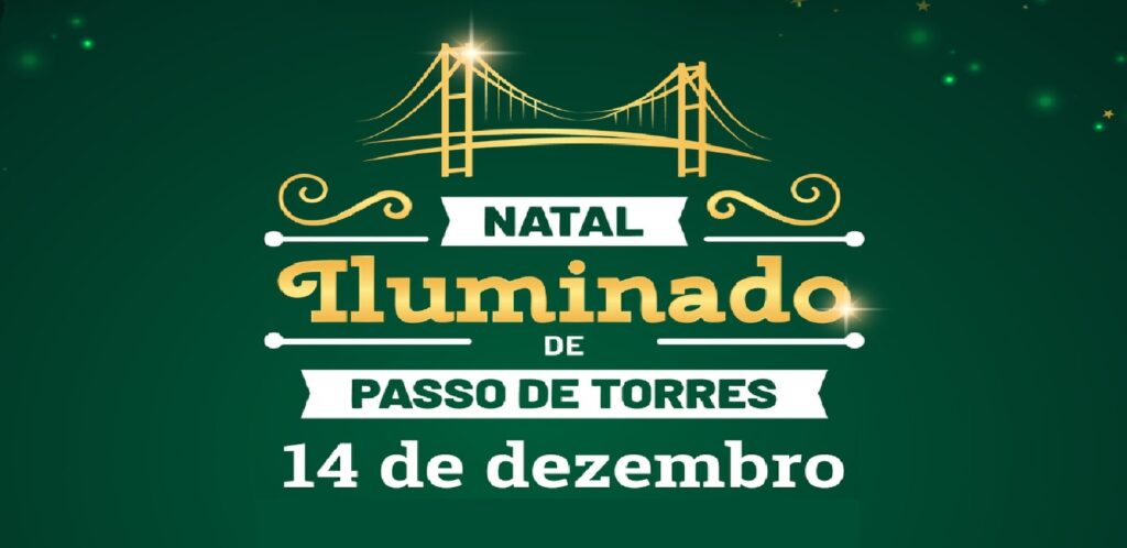 escrito natal iluminado