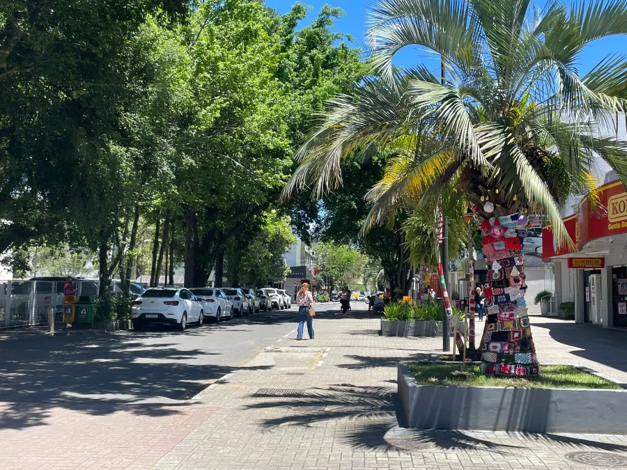 Lojas do comércio na área central de Criciúma