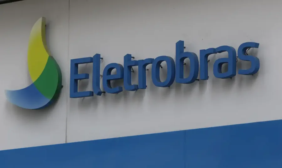 Logotipo da Eletrobras. Presidente Lula veta PL 1.791/2019 sobre o aproveitamento de funcionários de empresas de energia privatizadas pelo Programa Nacional de Desestatização.
