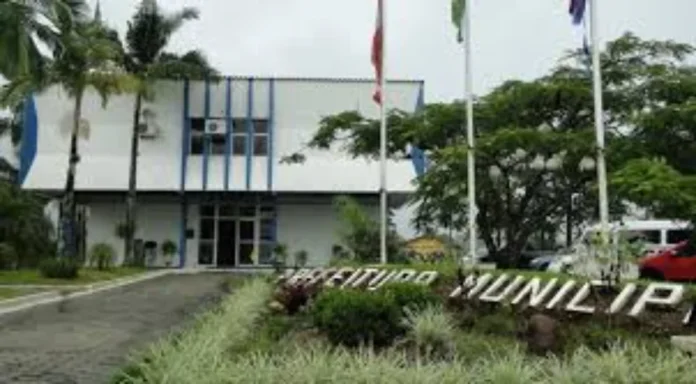 Timbé do Sul abre Processo Seletivo com salários de até R$ 17 mil Fachada da prefeitura de Timbé do Sul