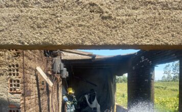 Incêndio atinge estufa de fumo em Criciúma