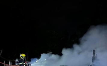 Incêndio destrói casa em Criciúma