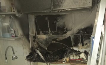 Incêndio atinge apartamento em Içara durante a madrugada