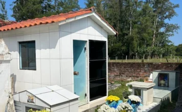 São João do Sul confirma ampliação do Cemitério Municipal Área atual do Cemitério Municipal de São João do Sul antes das obras de ampliação anunciadas pela administração municipal.