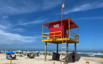 Redução de guaritas marca baixa temporada no Litoral RS