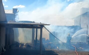 Incêndio atinge residência em Balneário Gaivota