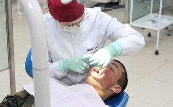 Unesc realiza triagem odontológica com militares