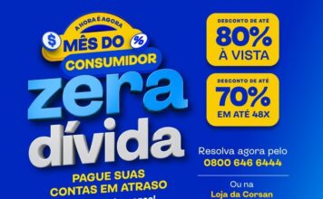 Corsan lança campanha com até 80% de desconto para débitos