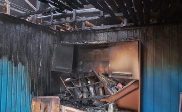 Incêndio em residência mobiliza bombeiros em Forquilhinha