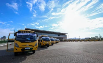 Balneário Gaivota recebe novo ônibus escolar do Governo de SC