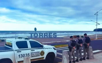 Homem é preso por roubo após ação conjunta em Torres