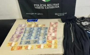 Roubo em farmácia termina com foragido preso