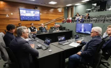 Alesc debate impactos de possível El Niño em SC Reunião da Comissão de Meio Ambiente da Alesc debate possível El Niño em Santa Catarina com especialistas e autoridades