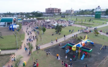 Circuito de carrinho de mão agita Criciúma no fim de semana Parque dos Imigrantes em Criciúma recebe público em área de lazer com playground, tendas e programação ao ar livre