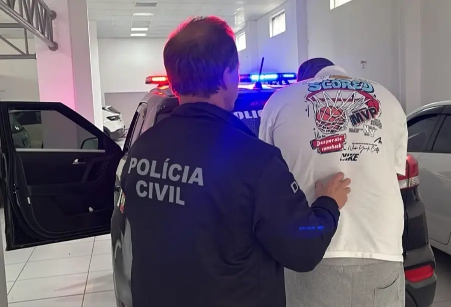 Homem condenado por estupro é preso em Araranguá Polícia Civil prende homem condenado por estupro de vulnerável em Araranguá