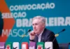 Ancelotti divulga lista do Brasil para a Copa de 2026