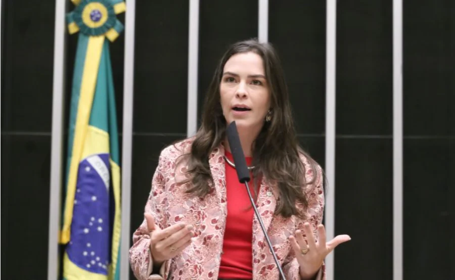 Deputada Maria Arraes discursa na Câmara durante debate sobre Plano Decenal de Assistência Social