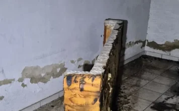 Incêndio atinge casa abandonada em Criciúma