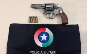 Adolescente é flagrado com arma em Sombrio