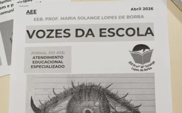 Escola de São João do Sul cria jornal inclusivo Jornal inclusivo Vozes da Escola criado por alunos do AEE da EEB Maria Solange Lopes de Borba em São João do Sul
