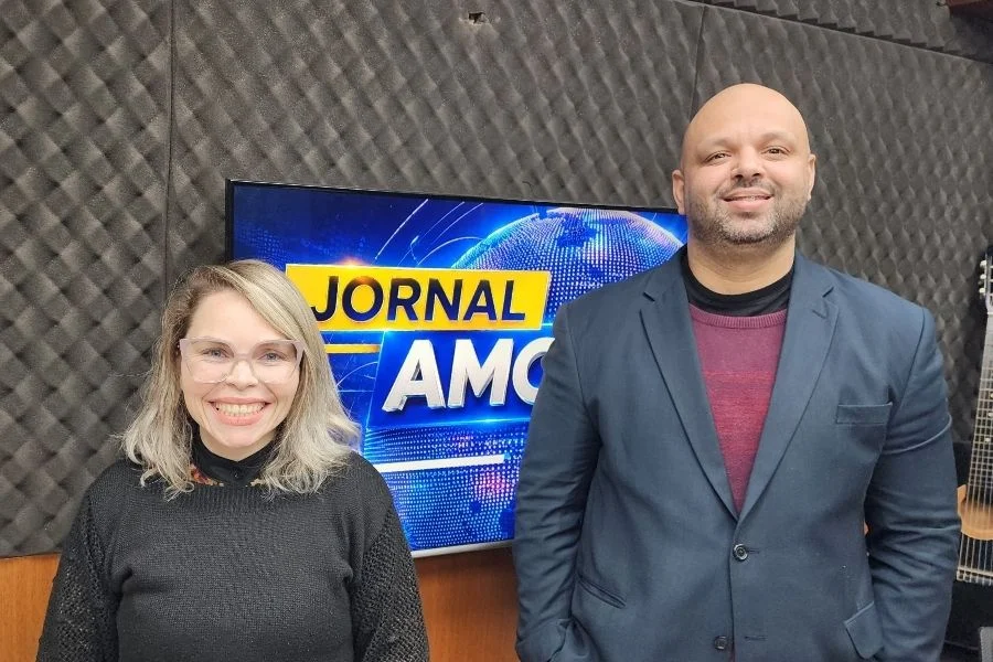 Pastor Luís Gonçalves fará conferência gratuita em Sombrio Pastor Luiz Diego e Bruna Magaly participam de entrevista no Jornal Amorim sobre ações da ADRA e conferência gratuita com Luís Gonçalves em Sombrio