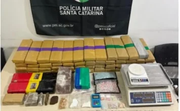 Homem é preso com mais de 46 kg de drogas em Araranguá