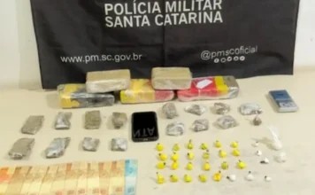 Operação apreende mais de 2,6 kg de maconha em Araranguá