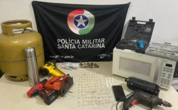 Casal é preso por tráfico e receptação em Gaivota