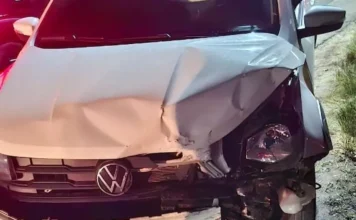 Acidente com três veículos deixa mulher ferida em Urussanga