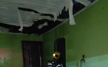 Incêndio atinge residência e causa danos em Criciúma