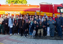 Unesc testa brigada em simulado de emergência no campus