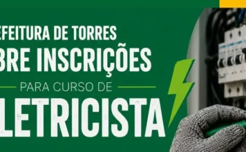Torres abre inscrições para curso de Eletricista