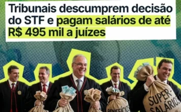 STF cobra explicações sobre supersalários de juízes