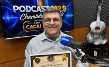 Cacai Amorim recebe seis honrarias internacionais