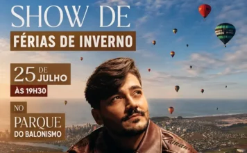 Parque do Balonismo recebe Thiago Brado neste sábado