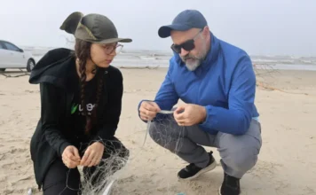 Pesquisa encontra 81 redes de pesca perdidas no litoral
