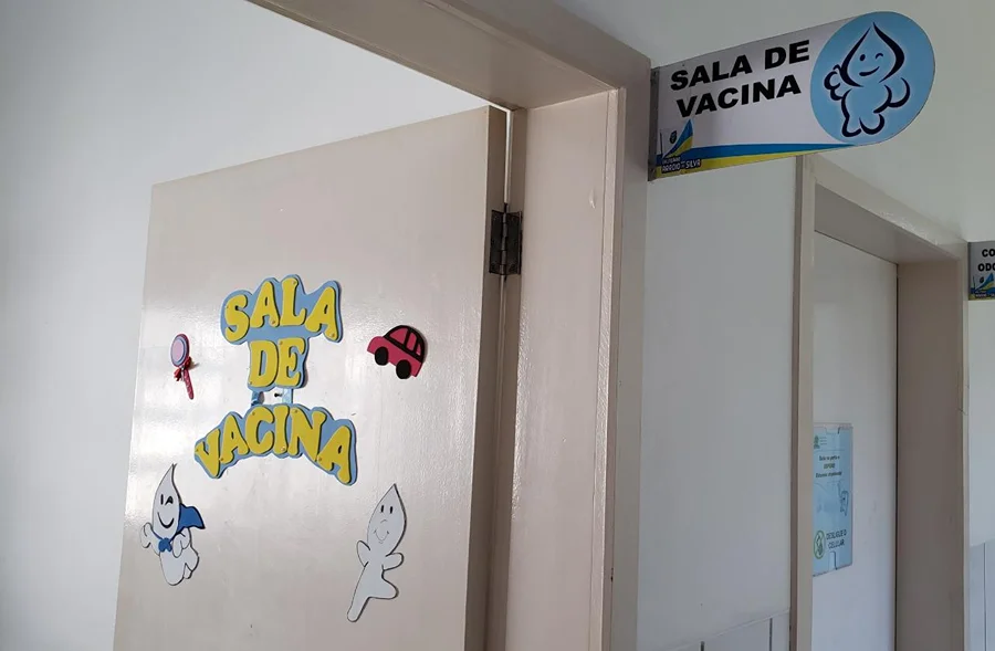 Arroio do Silva inicia campanha de multivacinação Sala de vacinação de unidade de saúde em Balneário Arroio do Silva durante a campanha de multivacinação.