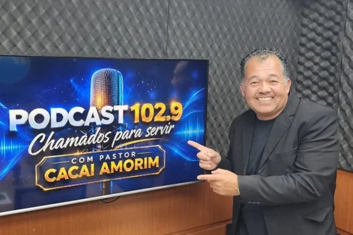 Podcast recebe pastor Mauro para mensagem de fé Pastor Mauro participa do podcast Chamados para Servir, da 102.9 Amorim FM, em Sombrio
