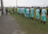 Polícia Penal reforça inspeções no Projeto Recomeçar Polícia Penal realiza inspeção de rotina com participantes do Projeto Recomeçar em Araranguá, com apoio de agentes e do canil.