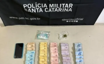 Três são presos por tráfico e porte ilegal de munição em Araranguá