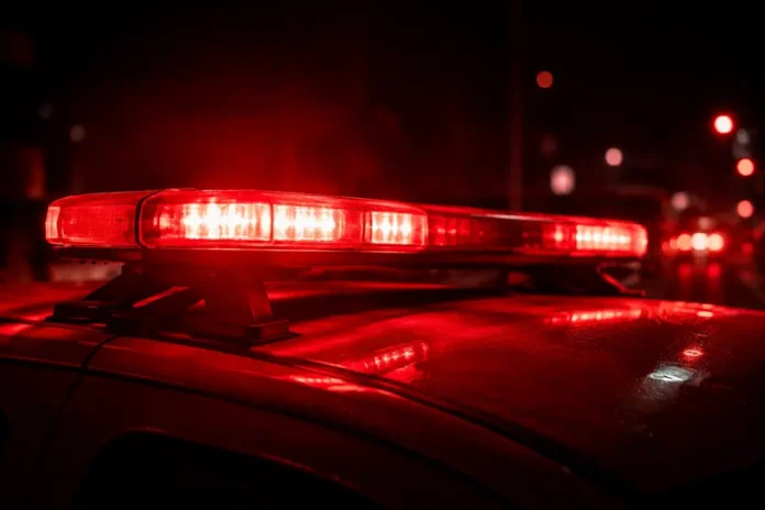 giroflex-vermelho-viatura-900x600 Giroflex vermelho de viatura policial em imagem ilustrativa para ocorrência de tráfico de drogas em Criciúma.